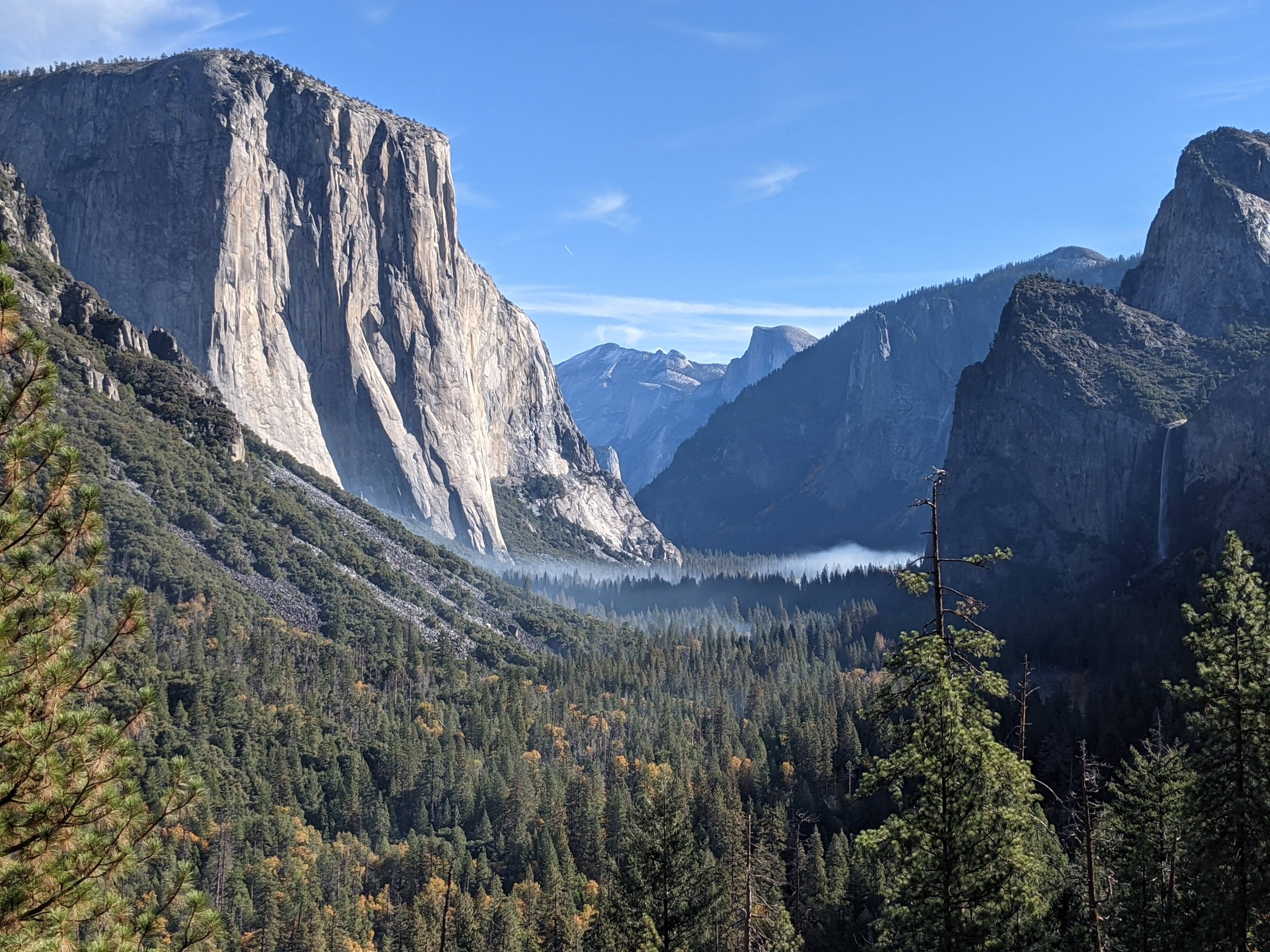 The view from Tunnel View